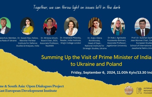 Expert Panel on Indian PM Narendra Modi’s visit to Kyiv