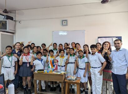 EEDI conducts a survey of schoolchildren in Delhi