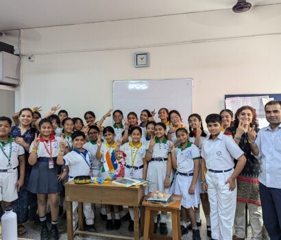 EEDI conducts a survey of schoolchildren in Delhi